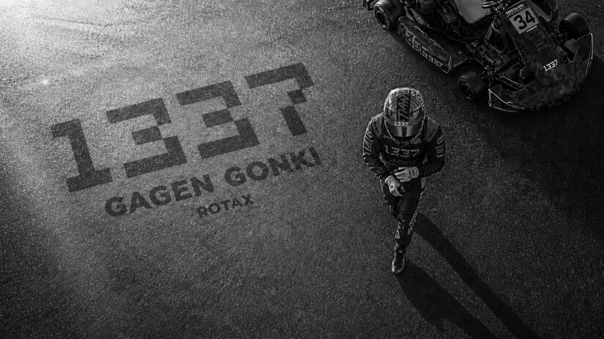 1337 GAGEN GONKI — пилот на трассе